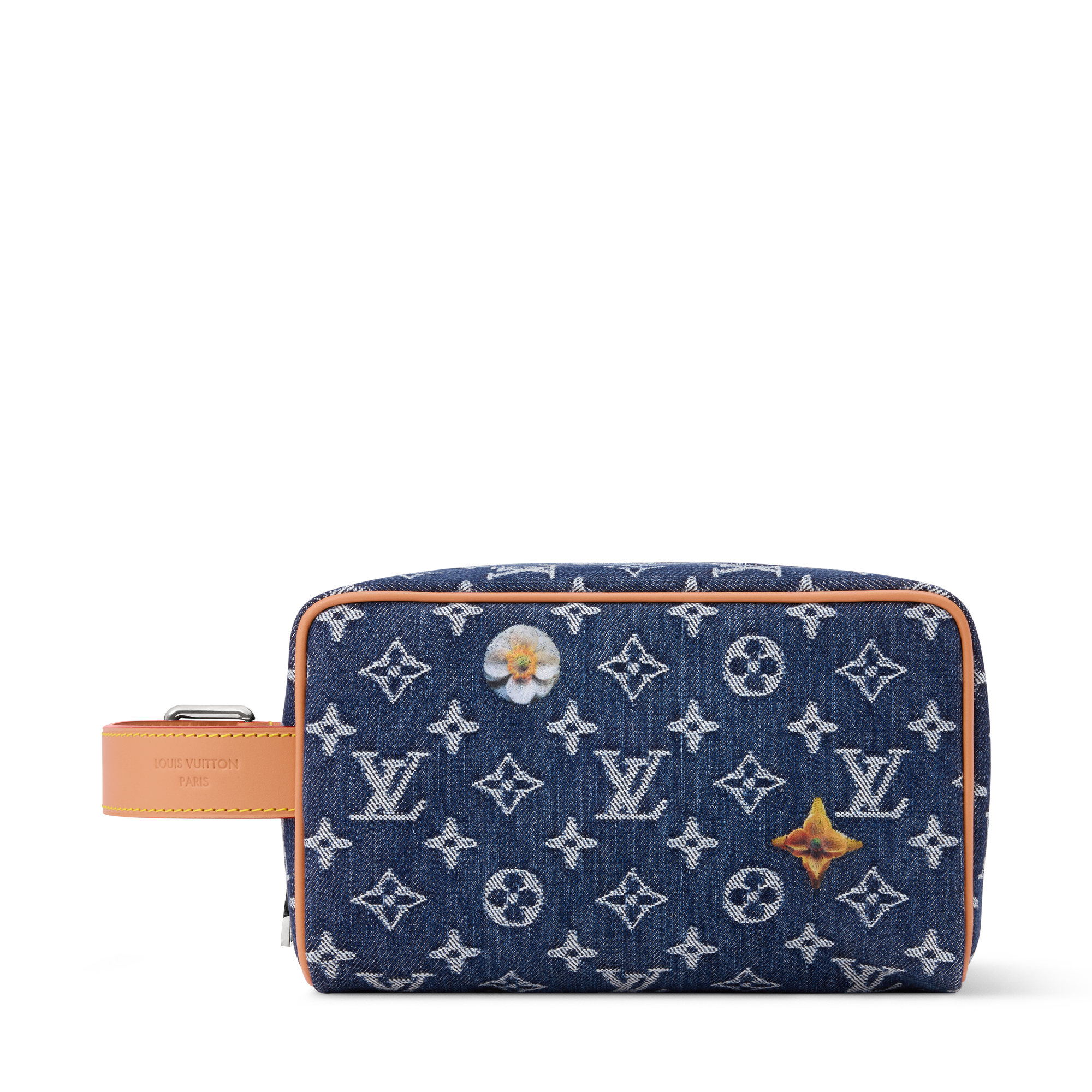 LOUIS VUITTON エシャルプ・デニムエンベリッシュド M71358 Trousse Speedy Monogram Denim - Women - Small Leather Goods